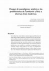 Research paper thumbnail of Choque de paradigmas: análisis a las prohibiciones de Tamburini y Retz a diversas tesis modernas