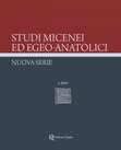 Research paper thumbnail of Studi Micenei ed Eegeo-Anatolici NS 5 2019