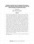 Research paper thumbnail of Pelatihan Asertivitas Untuk Peningkatan Kemampuan Pemecahan Masalah Interpersonal Pada Suami atau Istri Dalam Keluarga Luas (Extended Family