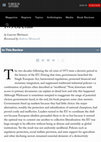 Research paper thumbnail of Governing Europe in a Globalizing World: Neoliberalism and Its Alternatives Following the 1973 Oil Crisis (review by A. Moravcsik)