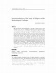 Research paper thumbnail of Internationalisation of the Study of Religion and Its Methodological Challenges