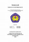 Research paper thumbnail of MAKALAH 8 KEGIATAN MOTORIK HALUS