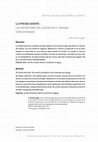 Research paper thumbnail of La otredad ausente
Las inscripciones del suicidio en el Uruguay
contemporáneo.
L. Nicolás Guigou