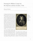 Research paper thumbnail of “Drawings by William Cowper (c. 1666/7-1710) for his 'Myotomia reformata' (London, 1724),” Master Drawings, 57, no. 4, 2019, pp. 489-510.