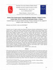 Research paper thumbnail of KLASİK TÜRK EDEBİYATINDA CİNSİYETLENDİRİLMİŞ MEKÂNLAR: NEFHATÜ’L-EZHÂR, ZENÂN-NÂME, MİR’ÂT-I CÜNÛN ÖRNEKLEMİNDE KADIN VE MEKÂN