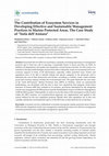 Research paper thumbnail of The Contribution of Ecosystem Services in Developing Effective and Sustainable Management Practices in Marine Protected Areas. The Case Study of "Isola dell'Asinara"