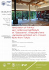 Research paper thumbnail of RESTAURATION OF “DOZO” renovation of “Minka” and rediscovering lifestyle of “Satoyama”. A report of one Japanese architect who moved Noto from Tokyo