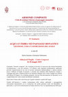 Research paper thumbnail of ARMONIE COMPOSTE ACQUA E TERRA NEI PAESAGGI MONASTICI: GESTIONE, CURA E COSTRUZIONE DEL SUOLO a cura di