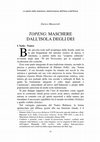 Research paper thumbnail of TOPENG: MASCHERE DALL'ISOLA DEGLI DEI