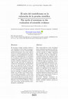 Research paper thumbnail of El mito del cientificismo en la valoración de la prueba científica The myth of scientism in the evaluation of scientific evidence