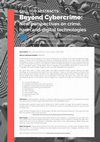 Research paper thumbnail of Call for Abstracts: Beyond cybercrime: New perspectives on crime, harm and digital technologies