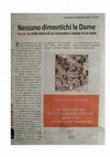 Research paper thumbnail of Nessuno dimentichi le Dame.