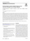 Research paper thumbnail of Historical droughts recorded in extended Juniperus procera ring-width chronologies from the Ethiopian Highlands