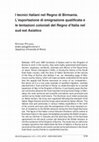 Research paper thumbnail of I tecnici italiani nel Regno di Birmania. L’esportazione di emigrazione qualificata e le tentazioni coloniali del Regno d’Italia nel sud est Asiatico. (Italian technicians in the Kingdom of Burma. The export of qualified emigration and the colonial temptations of the Kingdom of Italy in SEA)