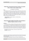 Research paper thumbnail of Politik İstikrar Döneminde Dış Borçların Enflasyon Üzerindeki Etkisi: Türkiye Üzerine Ampirik Analiz  During The Political Stability Period Effect of External Debt on Inflation: Empirical Analysis on Turkey