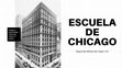 Research paper thumbnail of ESCUELA DE CHICAGO