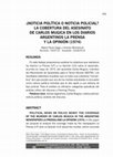 Research paper thumbnail of ¿NOTICIA POLÍTICA O NOTICIA POLICIAL? LA COBERTURA DEL ASESINATO DE CARLOS MUGICA EN LOS DIARIOS ARGENTINOS LA PRENSA Y LA OPINIÓN (1974)