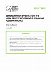 Research paper thumbnail of Demonstration effects how hirak movement is reshaping algerian politics