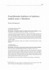 Research paper thumbnail of Frančiškanska knjižnica in knjižnica šolskih sester v Mariboru