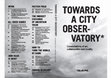 Research paper thumbnail of Within and Outwith: Cristina Lucas’ ‘001-100’, In: Gray K (Ed) Towards a city observatory: Constellations of art, collaboration and locality, Collective, pp.65-72