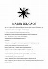 Research paper thumbnail of Magia del Caos