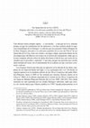 Research paper thumbnail of “Reseña a Sor Juana Inés de la Cruz (2019). Enigmas ofrecidos a la Soberana Asamblea de la Casa del Placer. Estudio y notas de Yadira Munguía. Pamplona: Ediciones de la Universidad de Navarra, 299 pp. [ISBN: 978-84-313-3368-3]”