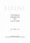 Research paper thumbnail of Aphrodite, Demeter and Cybele in Central Italy: Considerations on some Clay Figurines of Tympanum Players, in: Eirene. Studia Graeca et Latina LV (2019) [2020] 259-272.