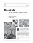 Research paper thumbnail of El posgrado en el contexto internacional