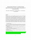 Research paper thumbnail of Amateur Drones Detection: A machine learning approach utilizing the acoustic signals in the presence of strong interference