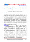 Research paper thumbnail of Application Optimizing the Placement of Safety Stocks Using the Max-Min Method for Printing Companies