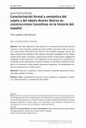 Research paper thumbnail of Caracterización formal y semántica del sujeto y del objeto directo léxicos en construcciones transitivas en la historia del español. Tres cambios diacrónicos