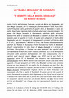 Research paper thumbnail of LA "MAGIA SEXUALIS" DI RANDOLPH E "I SEGRETI DELLA MAGIA SESSUALE" DI MARCO MASSAI