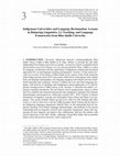 Research paper thumbnail of Indigenous Universities and Language Reclamation: Lessons in Balancing Linguistics, L2 Teaching, and Language Frameworks from Blue Quills University