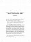 Research paper thumbnail of "Mein französisches Hirn" et "le nègre dans ma tête". Auto-Traduction et "Auto-Aliénation" chez l'écrivaine franco-allemande Anne Weber