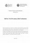 Research paper thumbnail of L'attuazione del regionalismo differenziato: oggetto delle bozze d'intesa di Veneto, Lombardia ed Emilia-Romagna e rapporto tra competenze legislative e funzioni amministrative