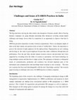 Research paper thumbnail of Challenges and Issues of E-HRM Practices in India