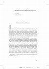 Research paper thumbnail of "The Afterword of Origins: A Response." Studies in the Age of Chaucer 28 (2006): 261-68.