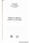 Research paper thumbnail of Os protagonistas da História: o indivíduo como problema historiográfico no Brasil, século XIX e início do XX