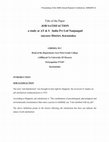 Research paper thumbnail of JOB SATISFACTION PAPER