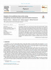 Research paper thumbnail of Analysis of air pollution time series using complexity-invariant distance and information measures