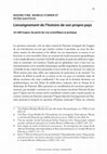 Research paper thumbnail of L'enseignement de l'histoire de son propre pays: Un défi majeur du point de vue scientifique et pratique