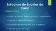 Research paper thumbnail of Estructura de Estudios de Casos