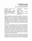 Research paper thumbnail of EL HOMBRE DE AL LADO RESUMEN