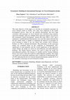 Research paper thumbnail of Econometric Modeling for International Passenger Air Travel Demand in Jordan