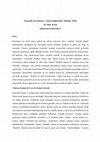 Research paper thumbnail of SİNEMADA PARÇALANMIŞ ZAMAN