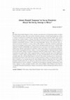 Research paper thumbnail of Ahmet Hamdi Tanpınar'ın Savaş Eleştirisi: Huzur'da Savaş, Istırap ve Birey