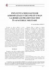 Research paper thumbnail of INFLUENŢA MIJLOACELOR AEROSPAŢIALE FĂRĂ PILOT UMAN LA BORD ASUPRA REVOLUŢIEI ÎN AFACERILE MILITARE SECURITATE ȘI STRATEGIE MILITARĂ