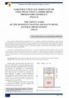 Research paper thumbnail of SARCINILE UTILE ALE AERONAVELOR FĂRĂ PILOT UMAN LA BORD (RPAS). PREZENTARE GENERALĂ (Partea I) THE USEFUL TASKS OF THE REMOTELY PILOTED AIRCRAFTS (RPAS). GENERAL PRESENTATION (Part I