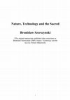 Research paper thumbnail of Nature, Technology and the Sacred