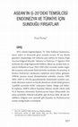 Research paper thumbnail of Türkiye-endonezya